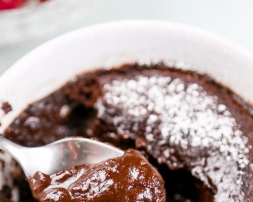 Chocolate mug cake